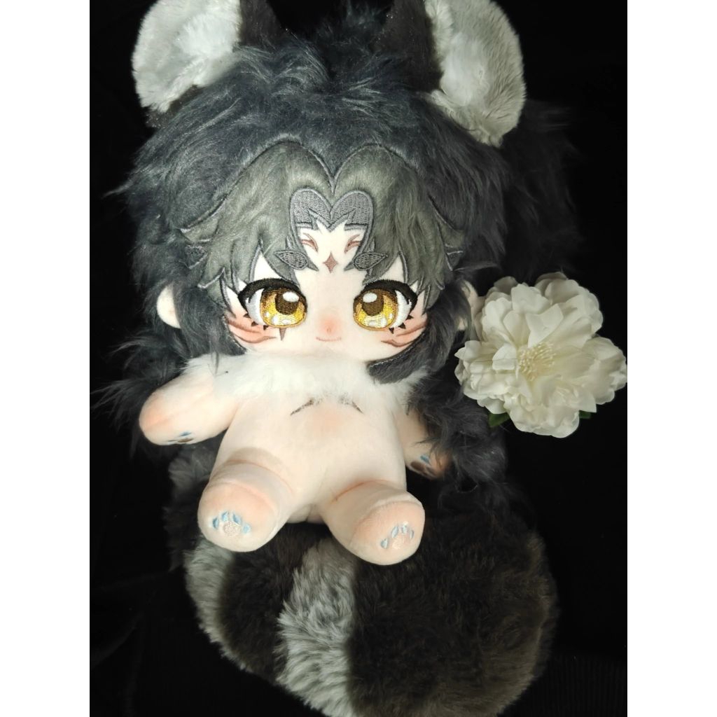 READY STOCK HONOR OF KINGS HOK [Fanmade] Plush Doll 20cm Zhangfei (Skeleton) (no ears&tail)