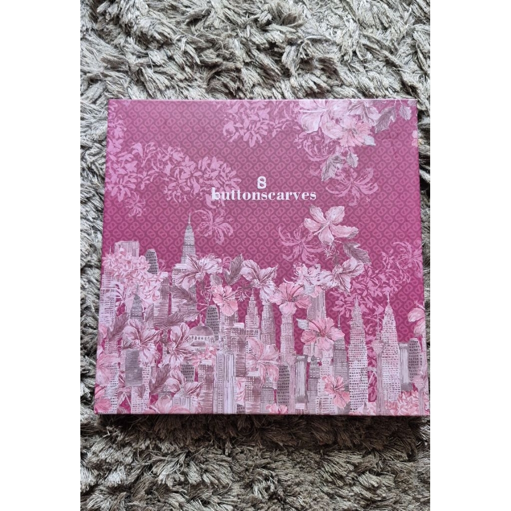 Buttonscarves Malaya Series MAGENTA NEW