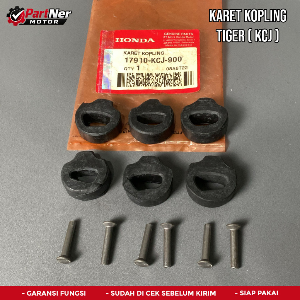 Karet Kopling Tiger KCJ Karet Peredam Kopling Honda Tiger Siap Pakai
