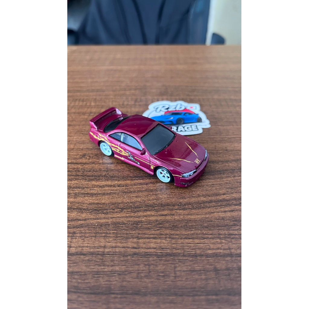 Hot Wheels Premium Nissan Silvia S14 Fast Furious Swap Velg (Loose)
