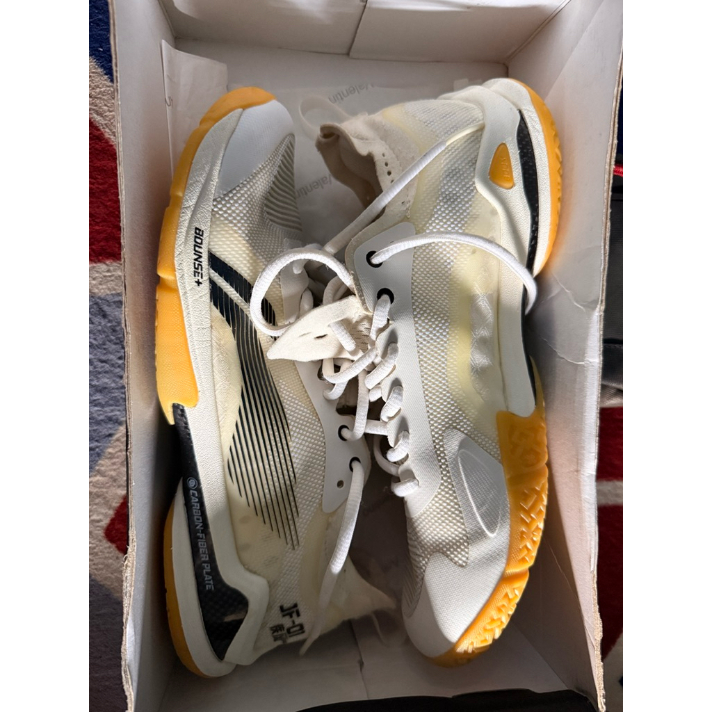 Li Ning JF 01 Pro Sepatu Badminton Lining JF01 Pro Size 41 Insole 255 mm