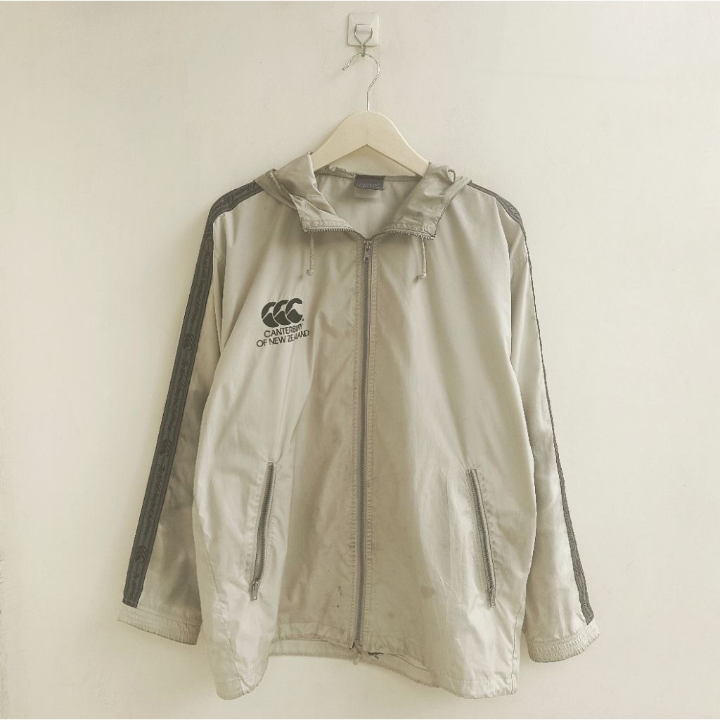 Windbreaker Jacket Canterbury Cream
