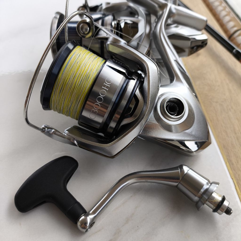 Shimano Stradic FL C3000HG Second Jepang Rel Only Mulus Smooth