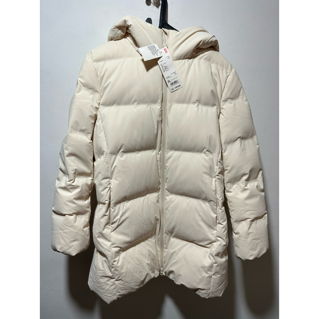 [NEW] UNIQLO SEAMLESS DOWN PARKA Hoodie Long Jacket