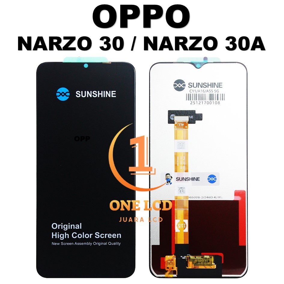 LCD TOUCHSCREEN NARZO 30 / NARZO 30A ORI 100% FULLSET