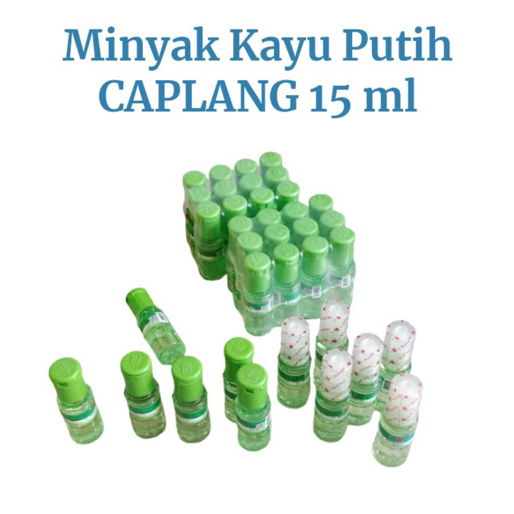 Minyak kayu putih Caplang 15 ml.