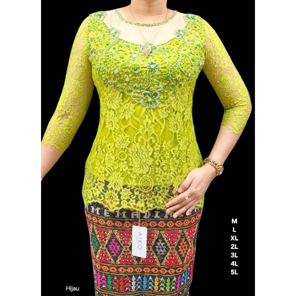 Blus Semi Prancis Payet Jahit