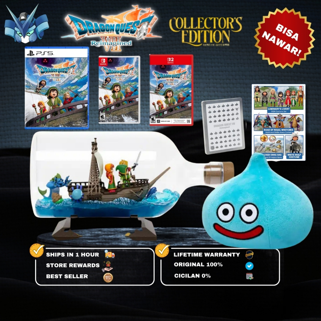 PS5 / Switch Dragon Quest VII Reimagined / Dragon Quest 7 Remake / Dragon Quest 7 Collector Edition