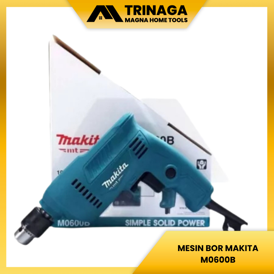 MESIN BOR LISTRIK MAKTEC MAKITA 10 MM ORIGINAL MT60