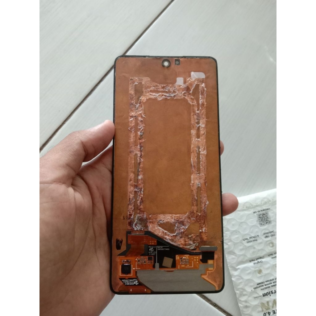 lcd samsung A72 copotan original minus baca dekripsi