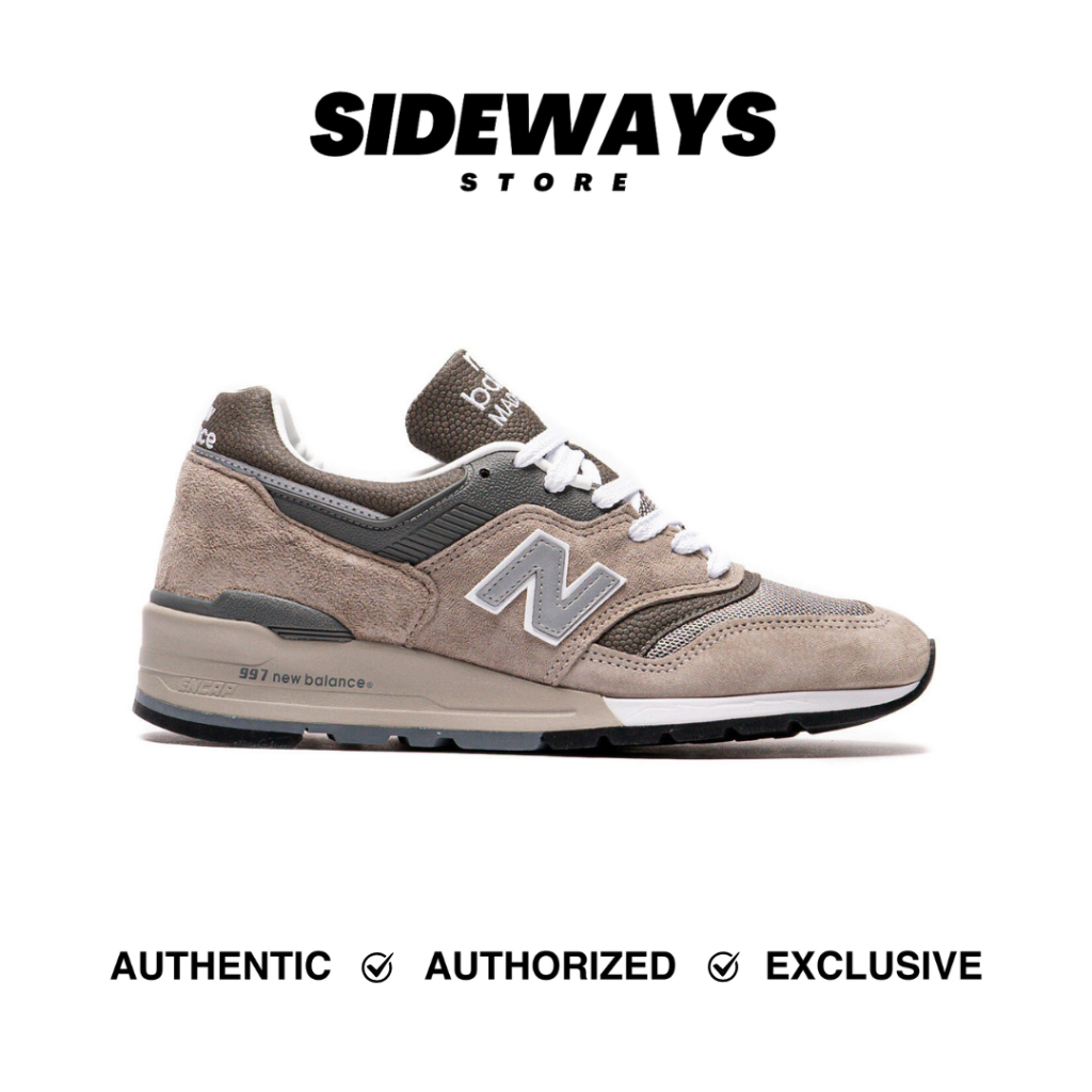New Balance 997 Made In USA Grey (U997GY) - 100% Original Guarantee