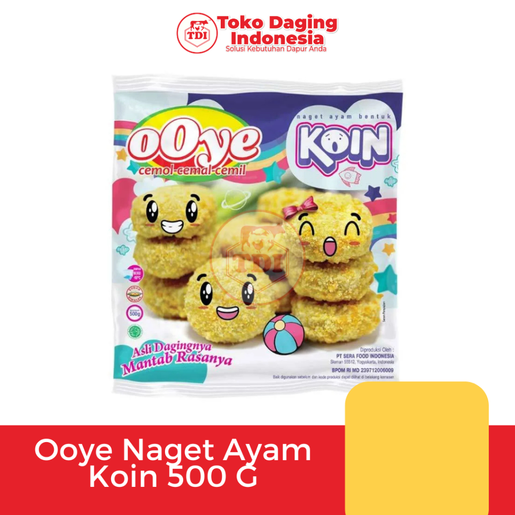 Ooye Naget Ayam Koin 500 G
