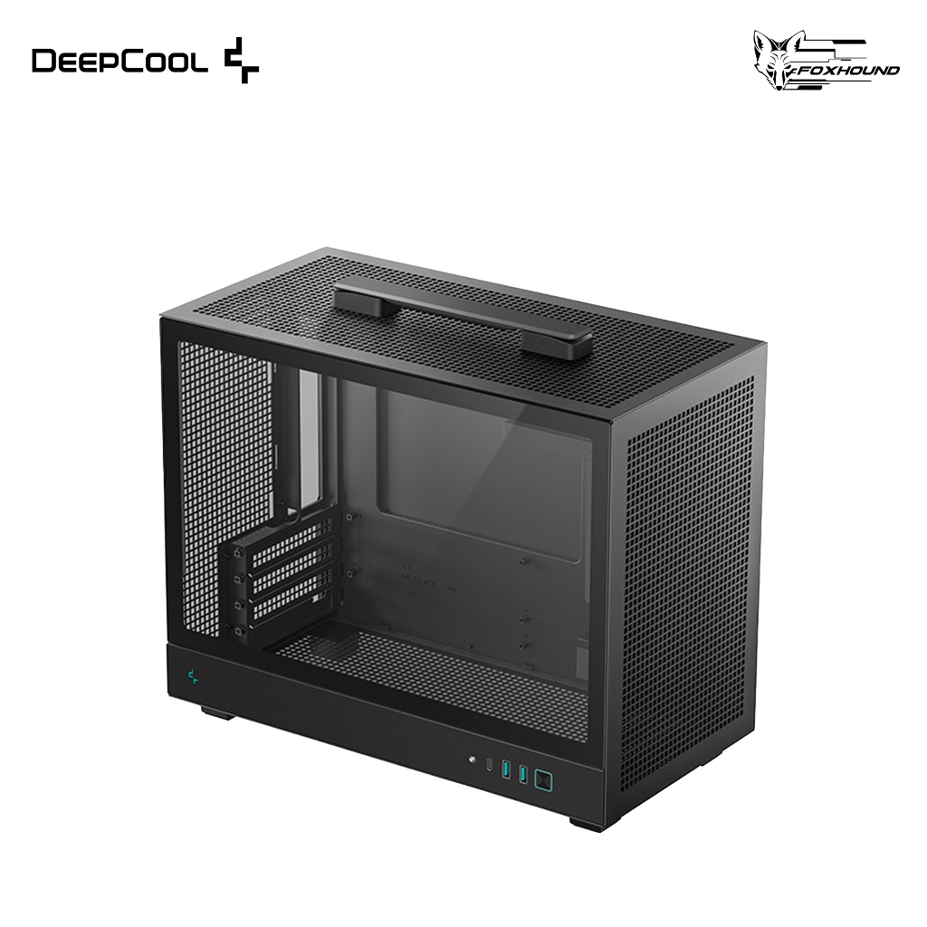 CASE DEEPCOOL CH160 PLUS MINI ATX - BLACK