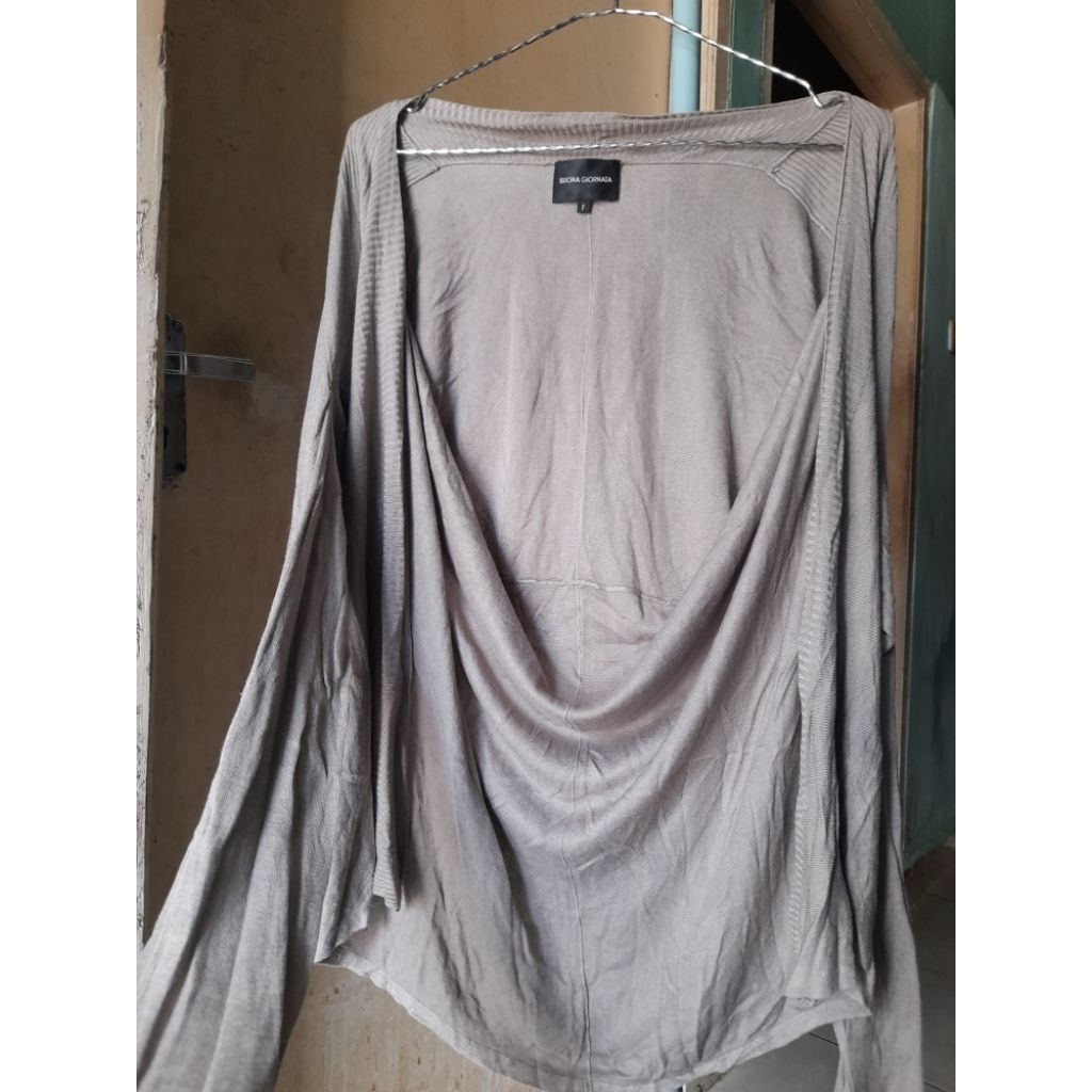 Preloved Cardigan Buona Giornata Oversize
