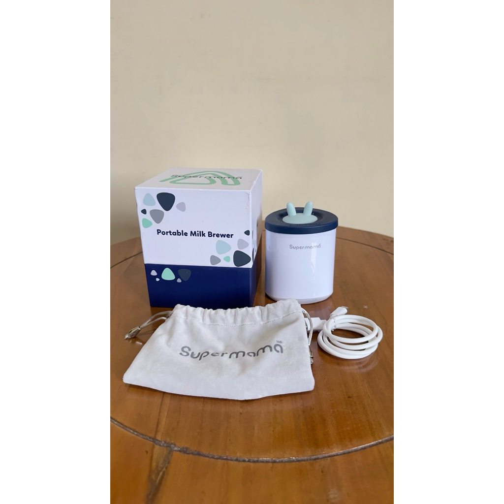 Preloved Supermama Lab Portable Milk Warmer Penghangat Susu ASI Bayi