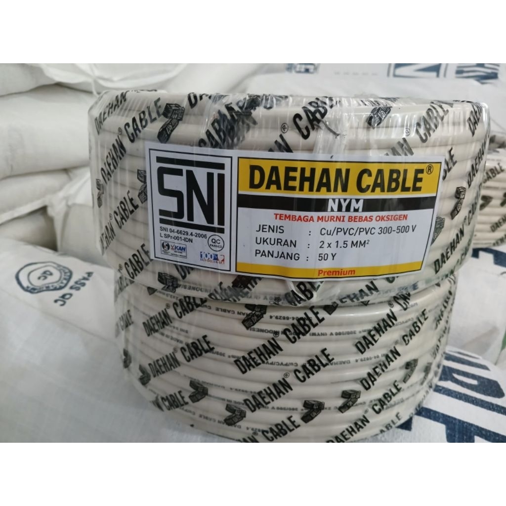 kabel NYM DAEHAN SNI
