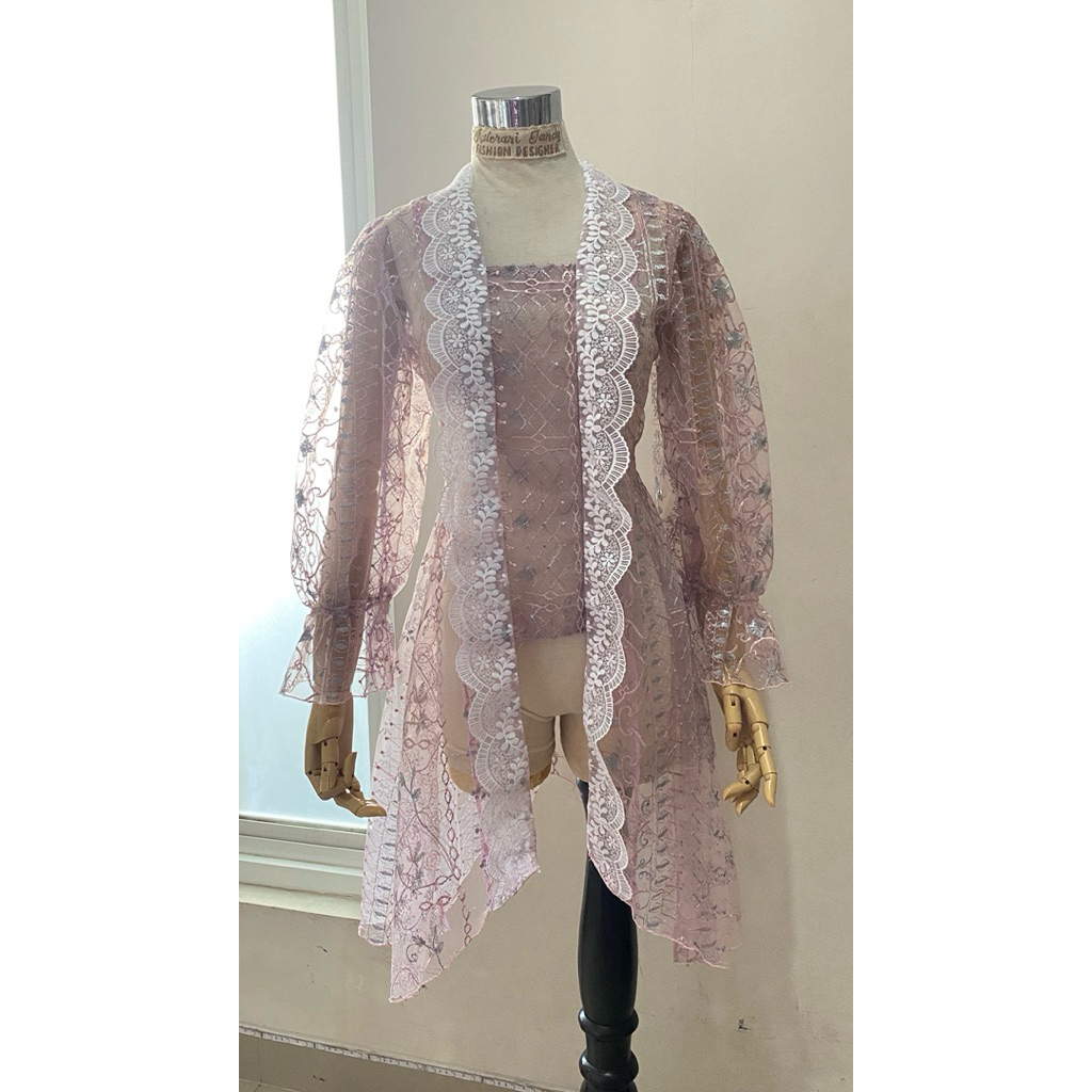 outer gamis / outer Brukat