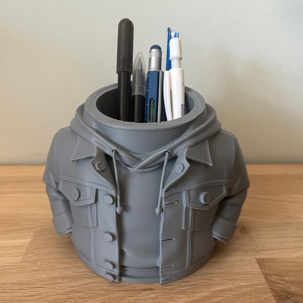 Tempat Pulpen Tempat Pensil Unik Model Jaket Kasual – Holder Pen Aesthetic Meja Kerja & Belajar | De