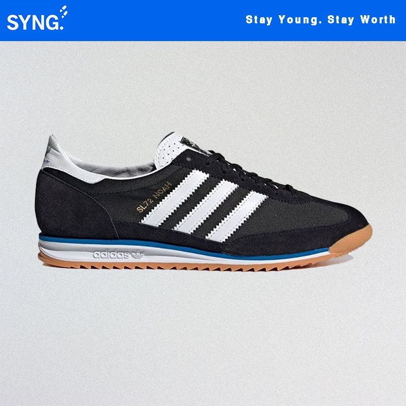 Sepatu Unisex SL 72 X Noah Black White