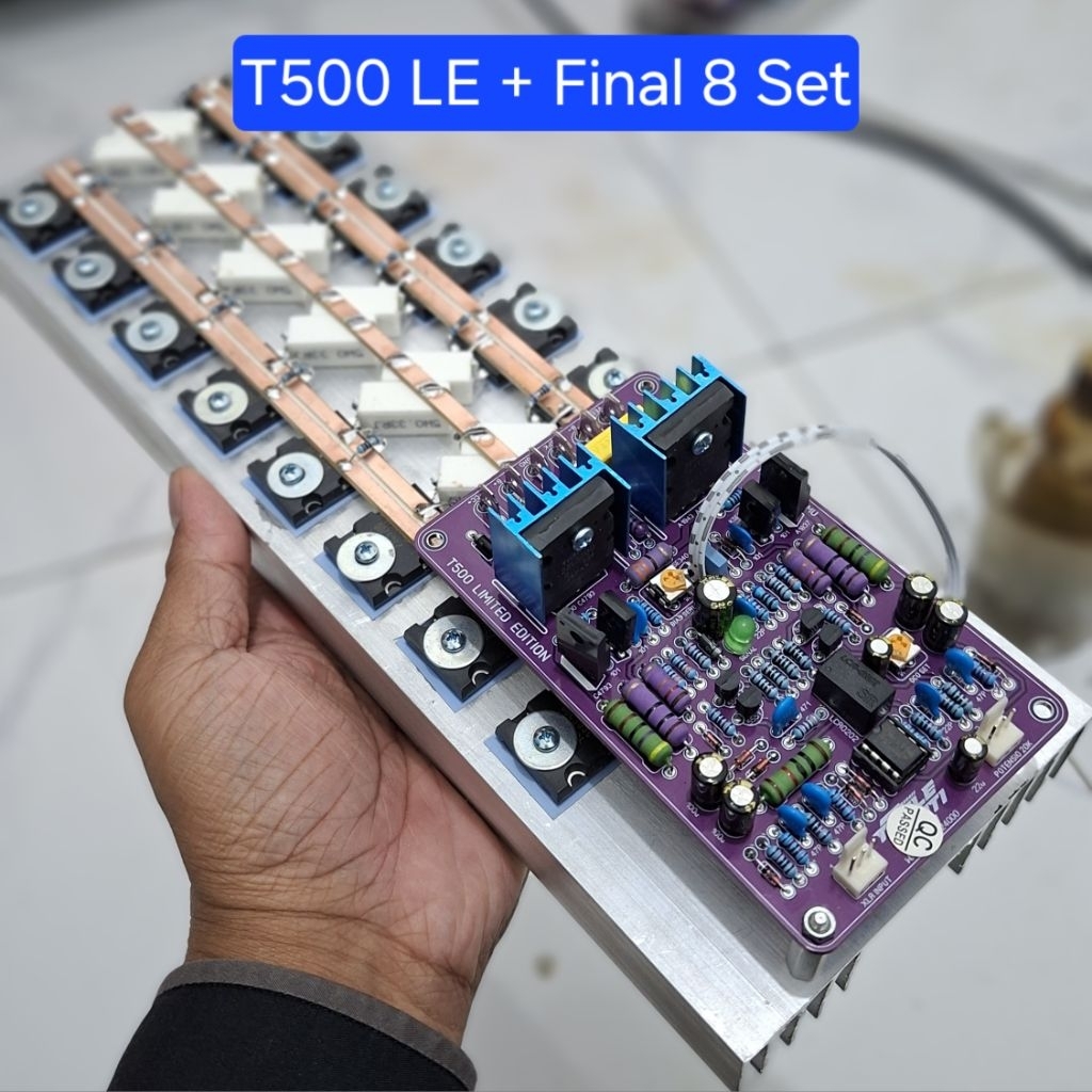 Driver T500 limited edition + Final 8 set Hs tebal