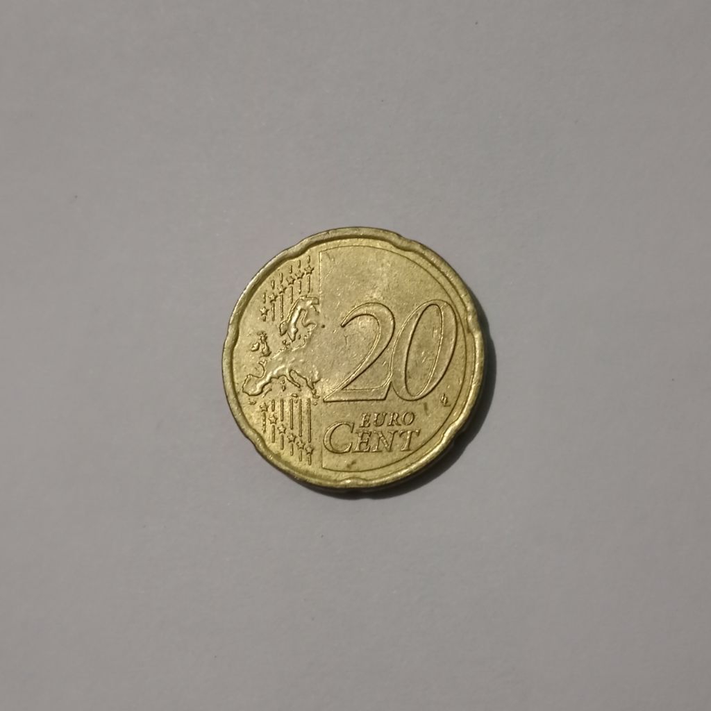 Koin Kuno 20 Euro Cent