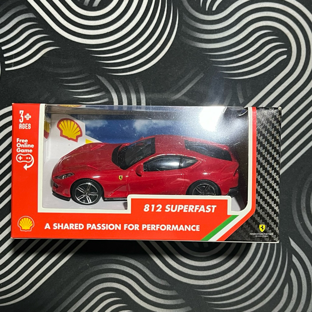 Bburago x shell 812 superfast ferrari