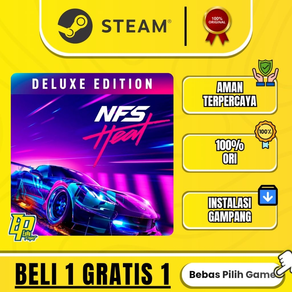 NEED FOR SPEED HEAT DELUXE EDITION GAME ORIGINAL STEAM PC