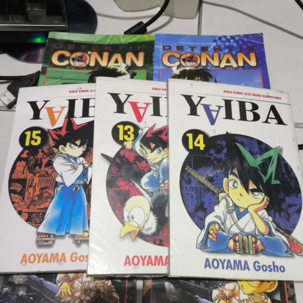 buku komik yaiba