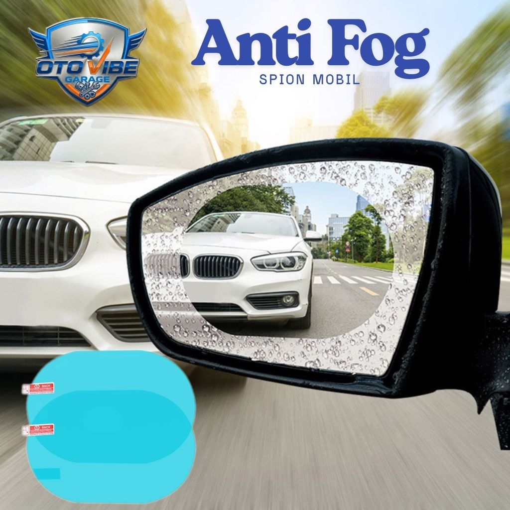 Stiker Spion Mobil Anti Embun Stiker Kaca Spion Mobil Anti Fog Stiker Anti Air Embun Kaca Spion Mobi