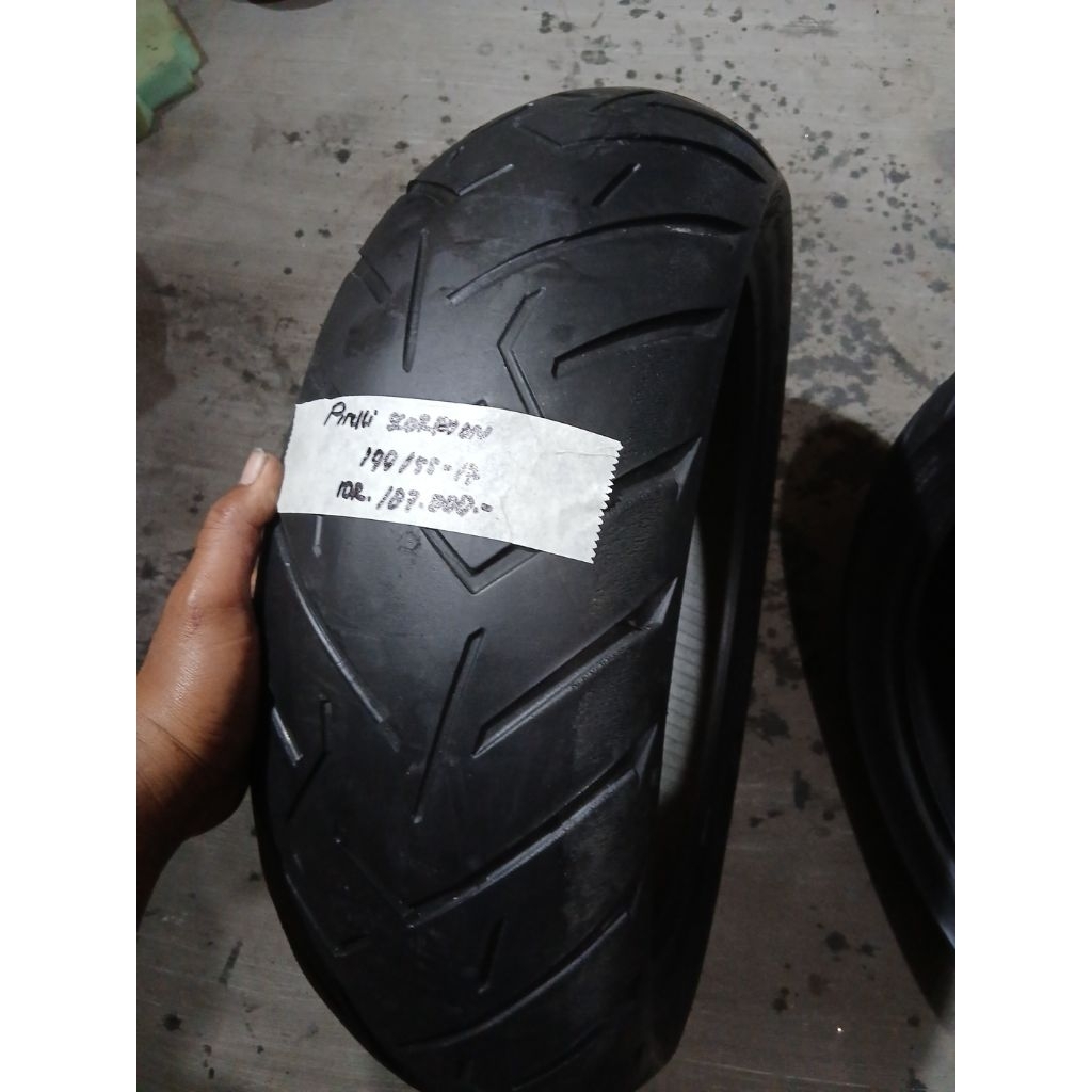 ban tubles tapak lebar 190/50-17&190/55-17 bermacam merek