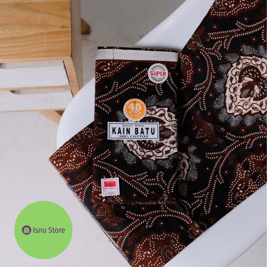 Kain Batik Modern 45 White Jarik Jawa Asli/kain jarik putih batik/jarik batik modern/original cap 45