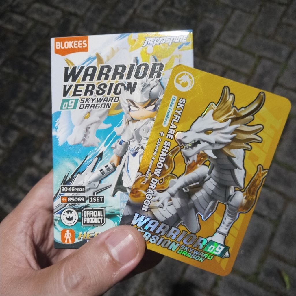 Blokees Buluke Herospire Warrior Version 09 Skyward Dragon Skyflare Shadow Dragon Reguler