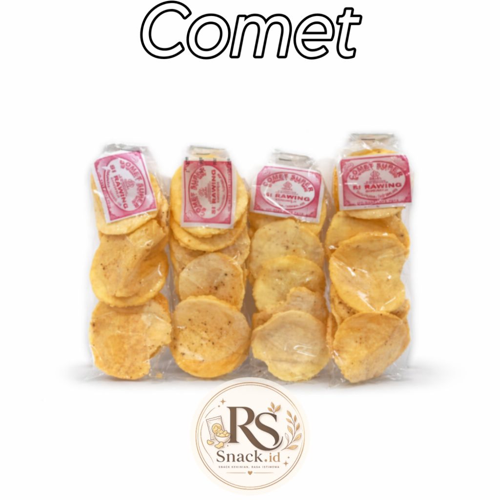 Comet Si Rawing Renyah Gurih | Snack Tradisional khas Tasikmalaya Enak Murah Cemilan Kriukk