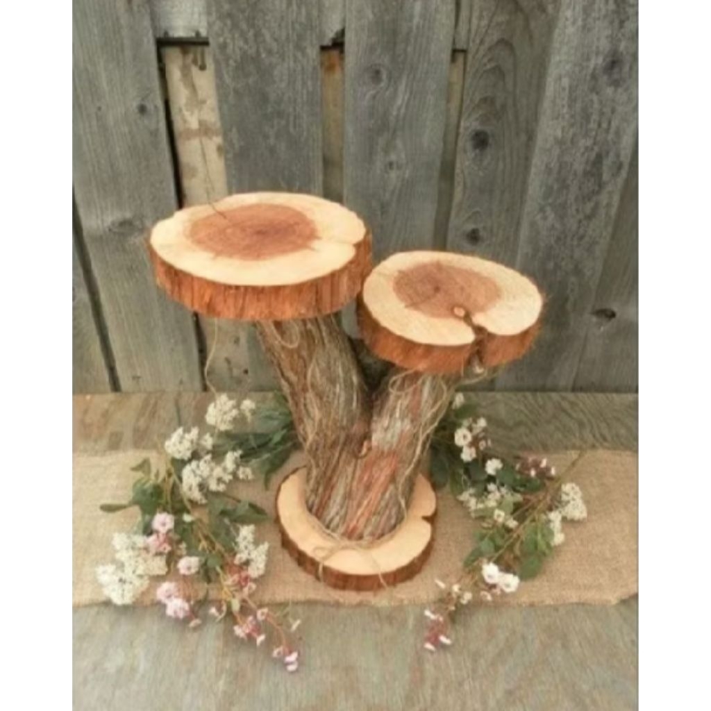 terlaris/alas pot bunga terbuat dari kayu/tinggi 100cm