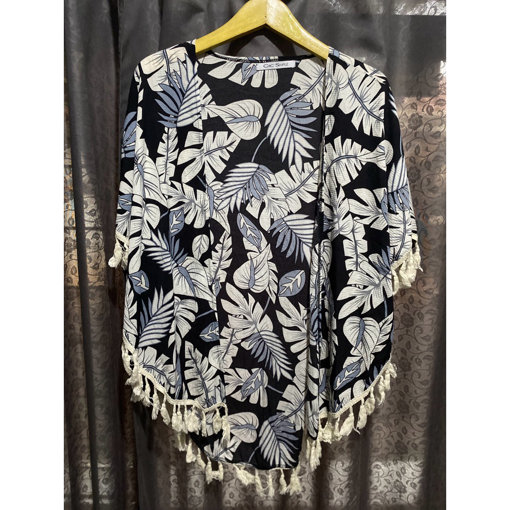 Cardigan outer bolero wanita cantik chic simple pl branded JUMBO