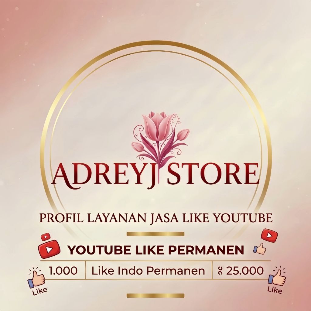 LIKE YOUTUBE PERMANEN, TERMURAH.