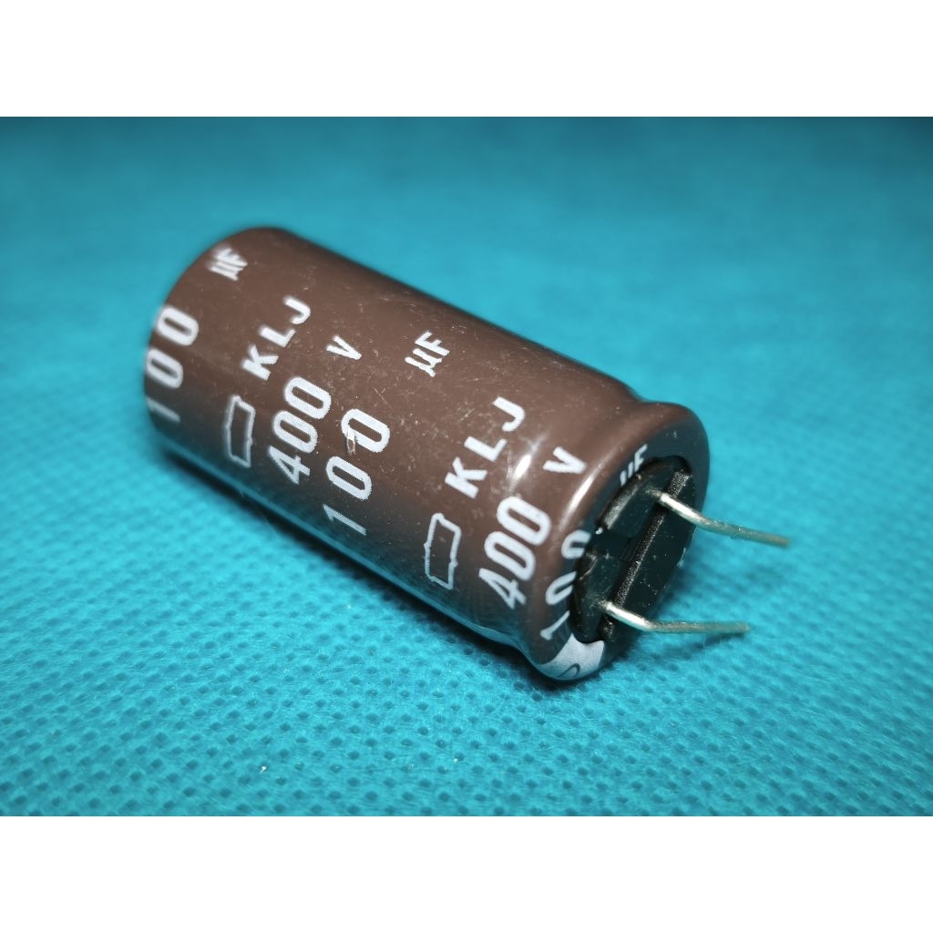 Soul_Fantasy 50Pcs Kapasitor Capasitor Elko Elco 400V 100Uf 400V 100 Uf 400 V 400Volt 100Uf Original