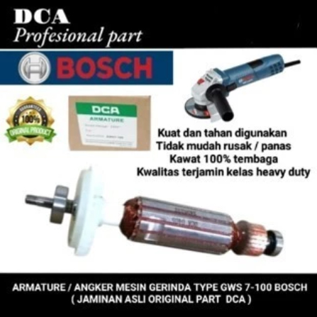 DCA Armature / Armature Gerinda Bosch GWS 7-100