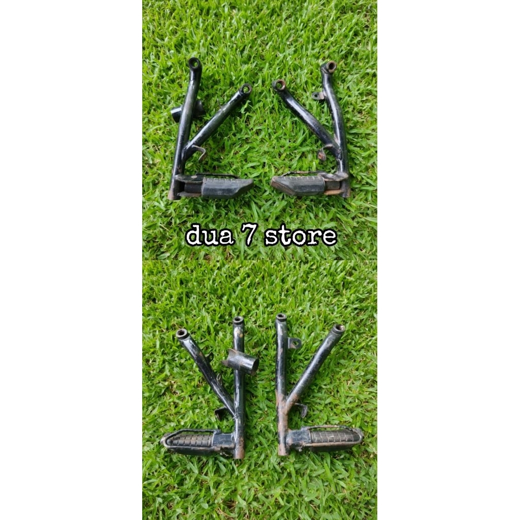 foot step dudukan step belakang vario karbu 110 vario techno karbu original