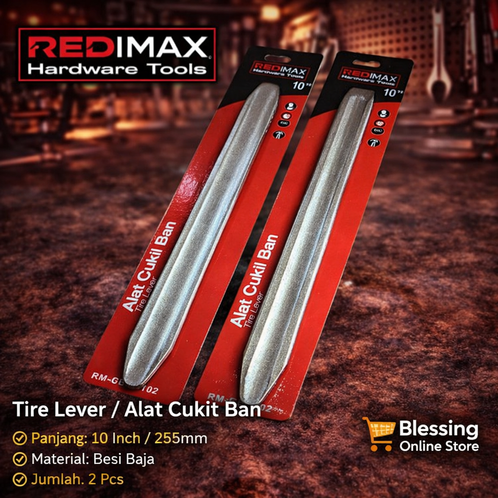 REDIMAX Alat Congkel Ban Motor Mobil 10" Congkelan Cungkil Cukit Ban Cukil 10 Inch Cod / Tersedia Ju