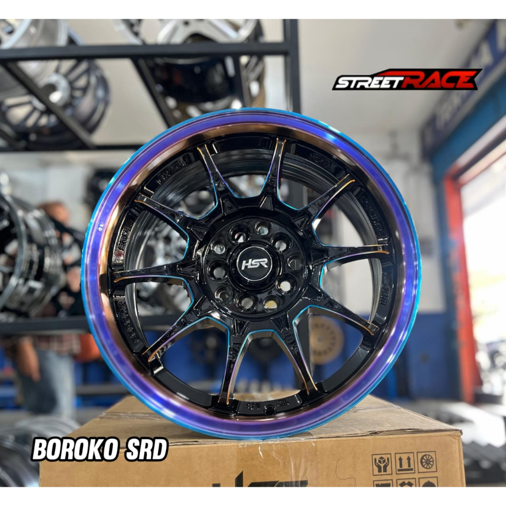 VELG MBIL RACING HSR WHEEL RING 16 BUAT ERTIGA ALTIS XPANDER DLL