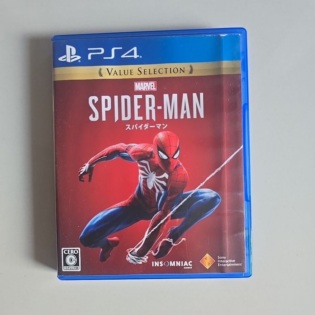 KASET / BD PS4 SPIDERMAN