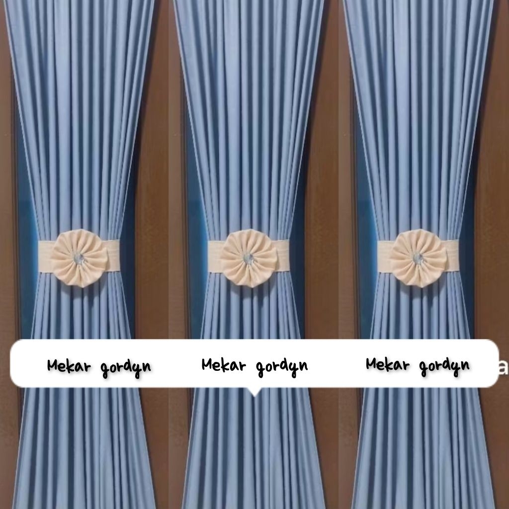 Gorden Kupu Kupu Jendela Minimalis Gorden warna Terbaru Hijau Abu Gold