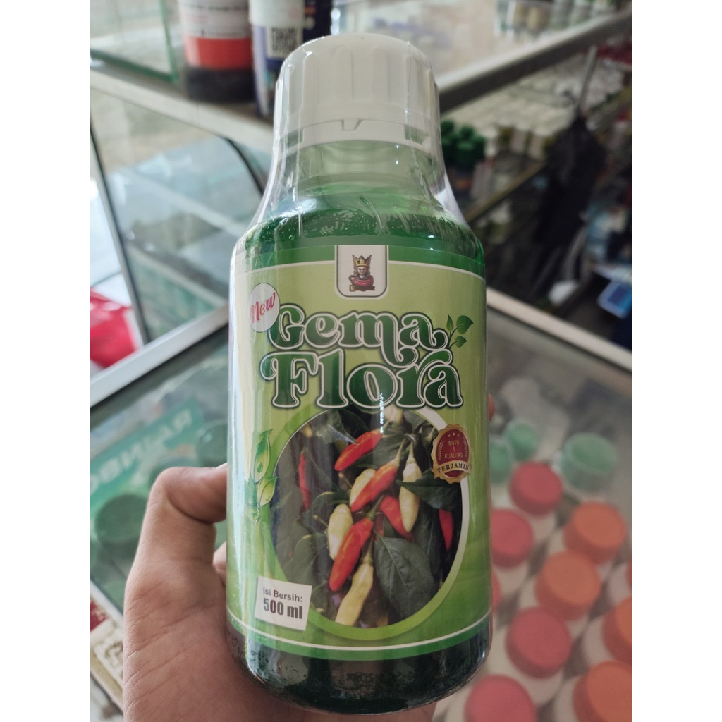 GEMA FLORA HIJAU |  500ml | (UNTUK FASE VEGETATIF)