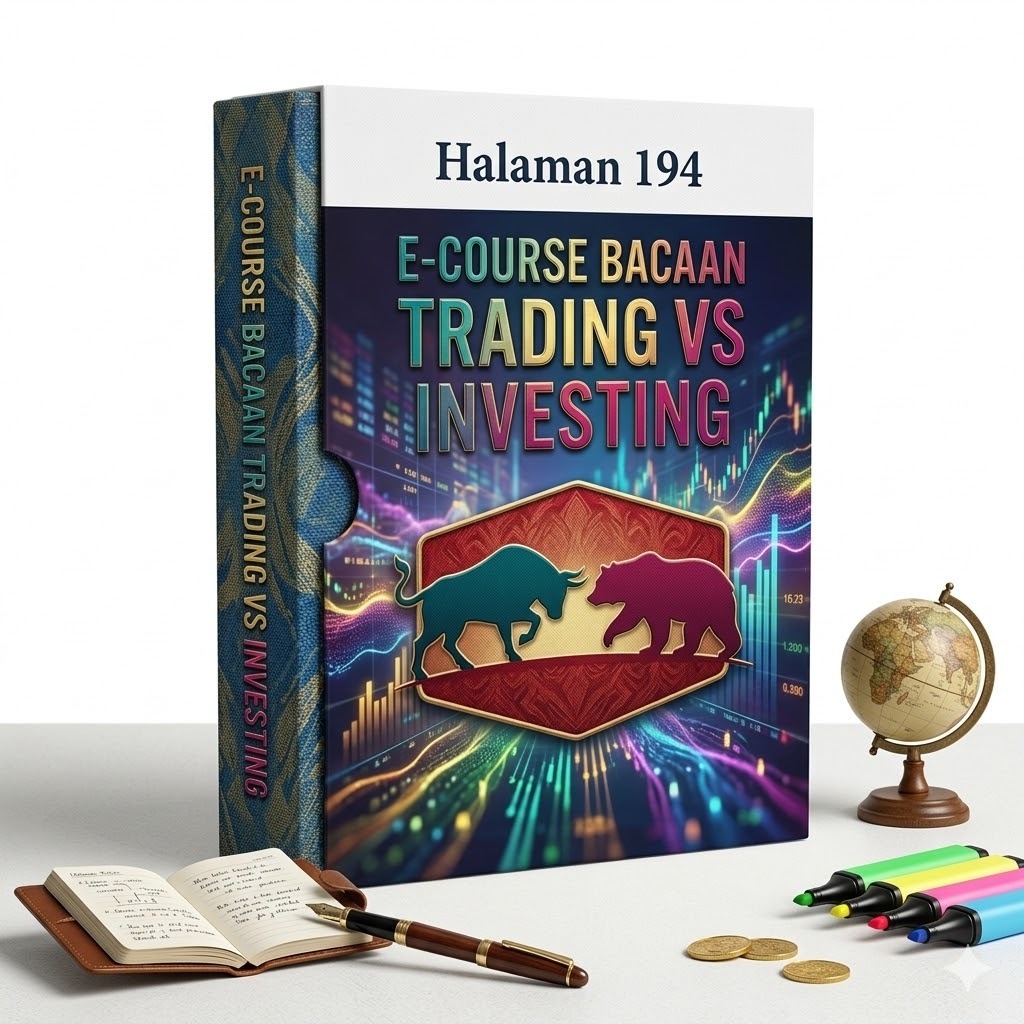 E-Course Bacaan Trading vs Investing