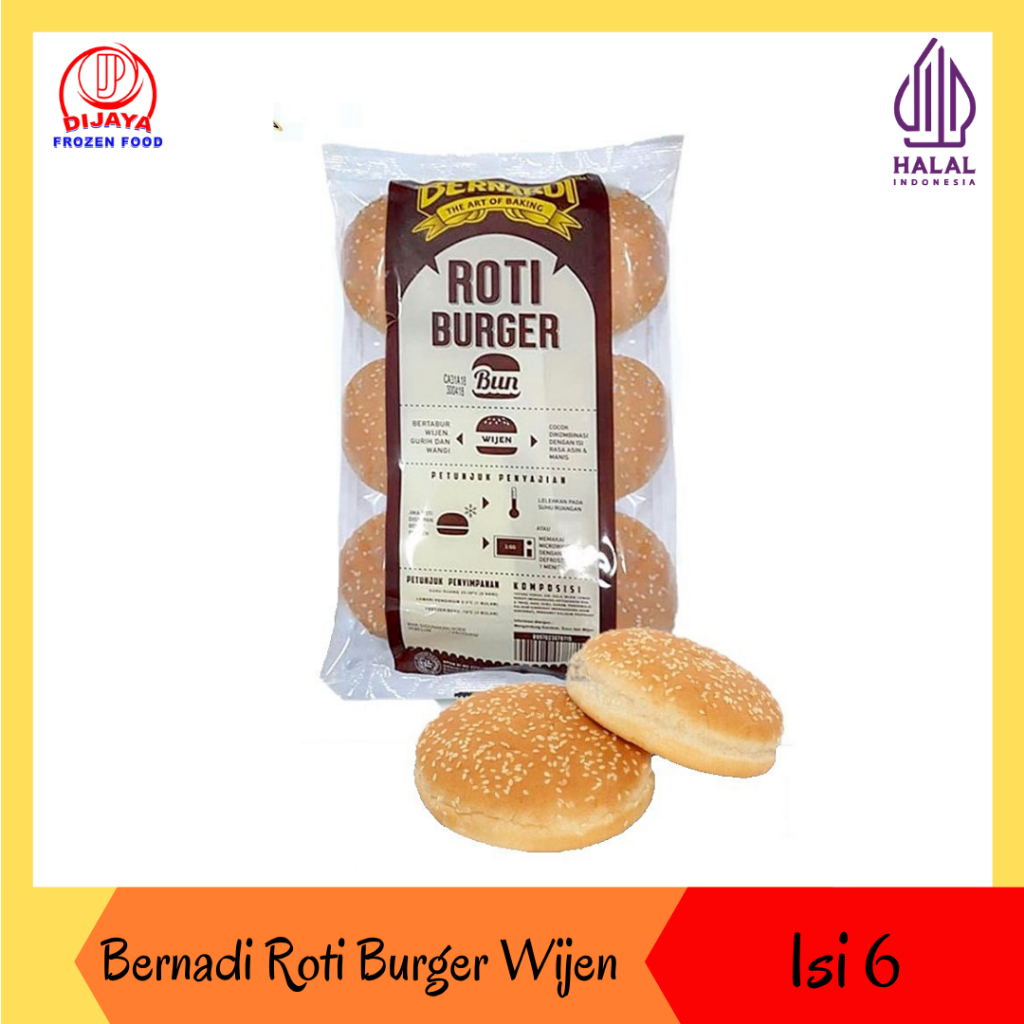 Bernadi Roti Burger Jumbo & Mini