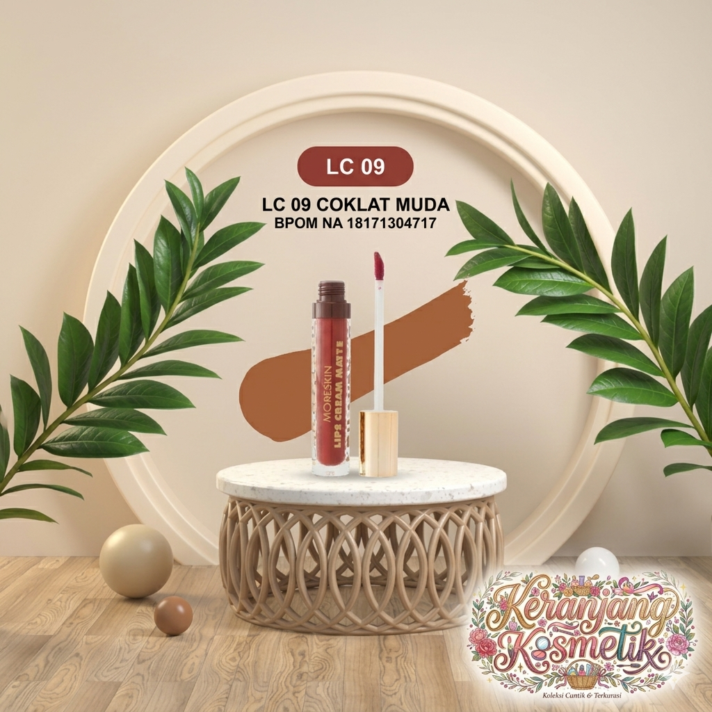 LIP CREAM MORESKIN LC09 - LC09 MORESKIN - LIP CREAM NASA - LIP CREAM TAHAN LAMA