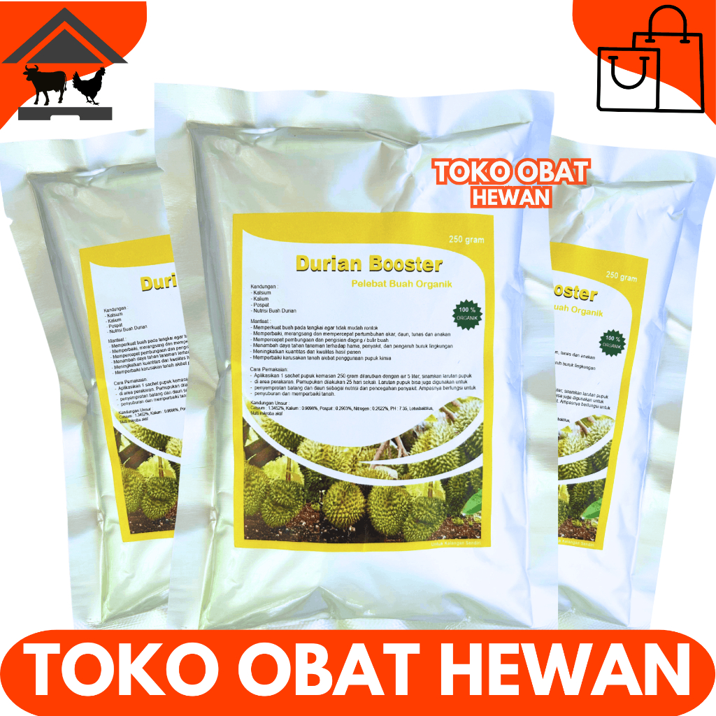 DURIAN BOOSTER 250 gr - Booster Durian 250 gr - Pupuk Durian Booster Original