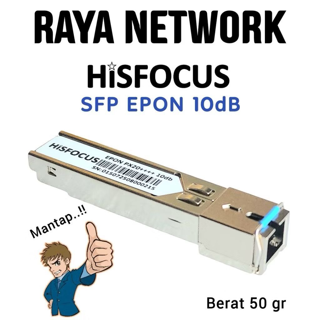 HISFOCUS SFP 10dB EPON REAL