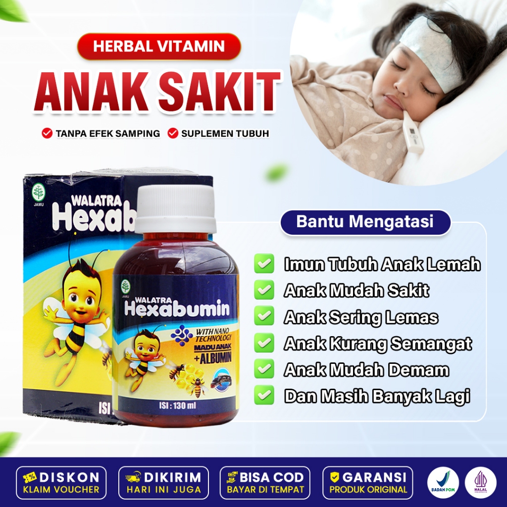Aryanto Herbal - Madu Untuk Anak Sering Sakit I Batuk Pilek I Vitamin Untuk Meningkatkan Kekebalan T
